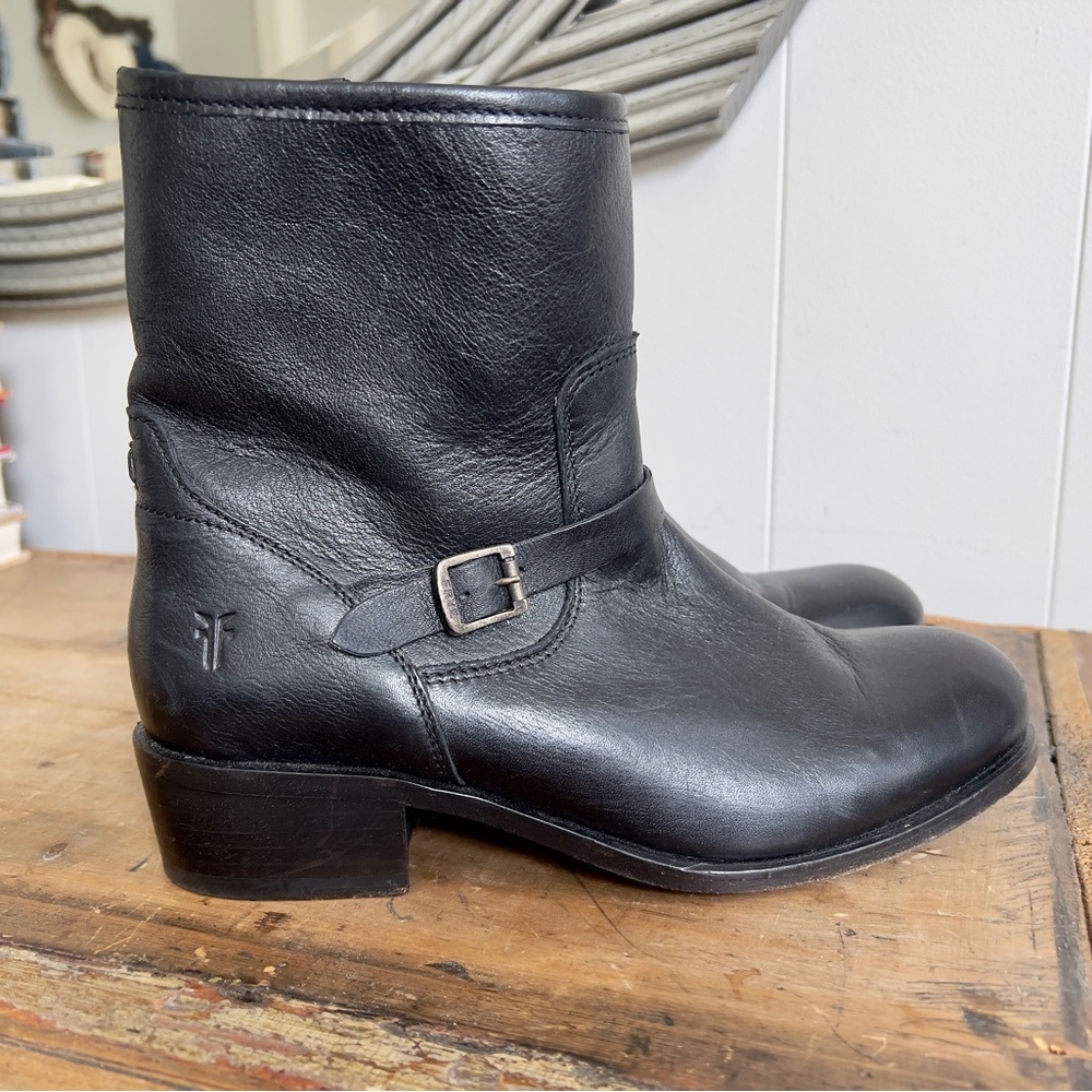 Black Frye Booties Size 8